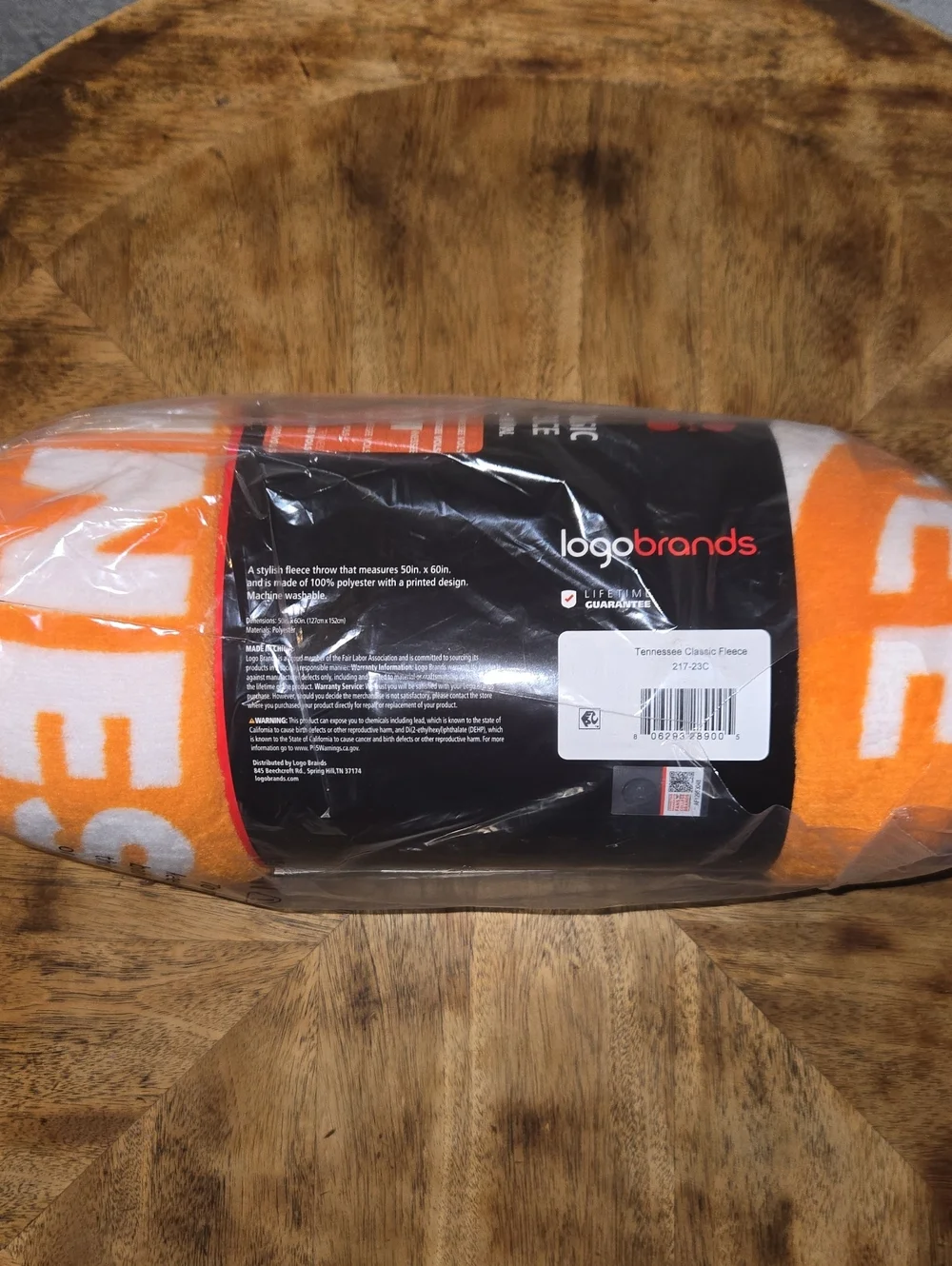 University Of Tennessee Fleece Throw